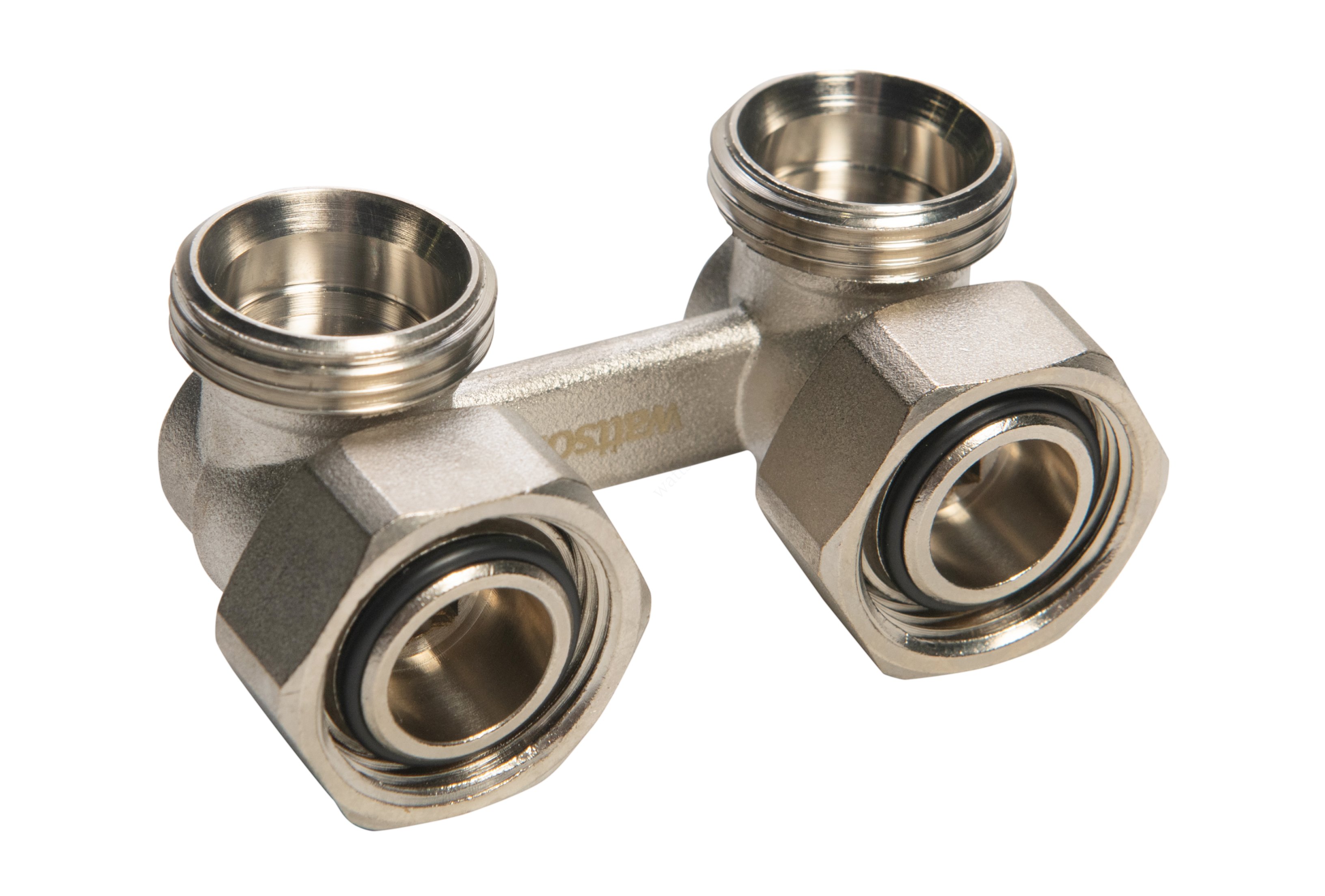 WATTSON Узел нижнего подключения радиатора 3/4" EK х 3/4" EK, угловой ...
